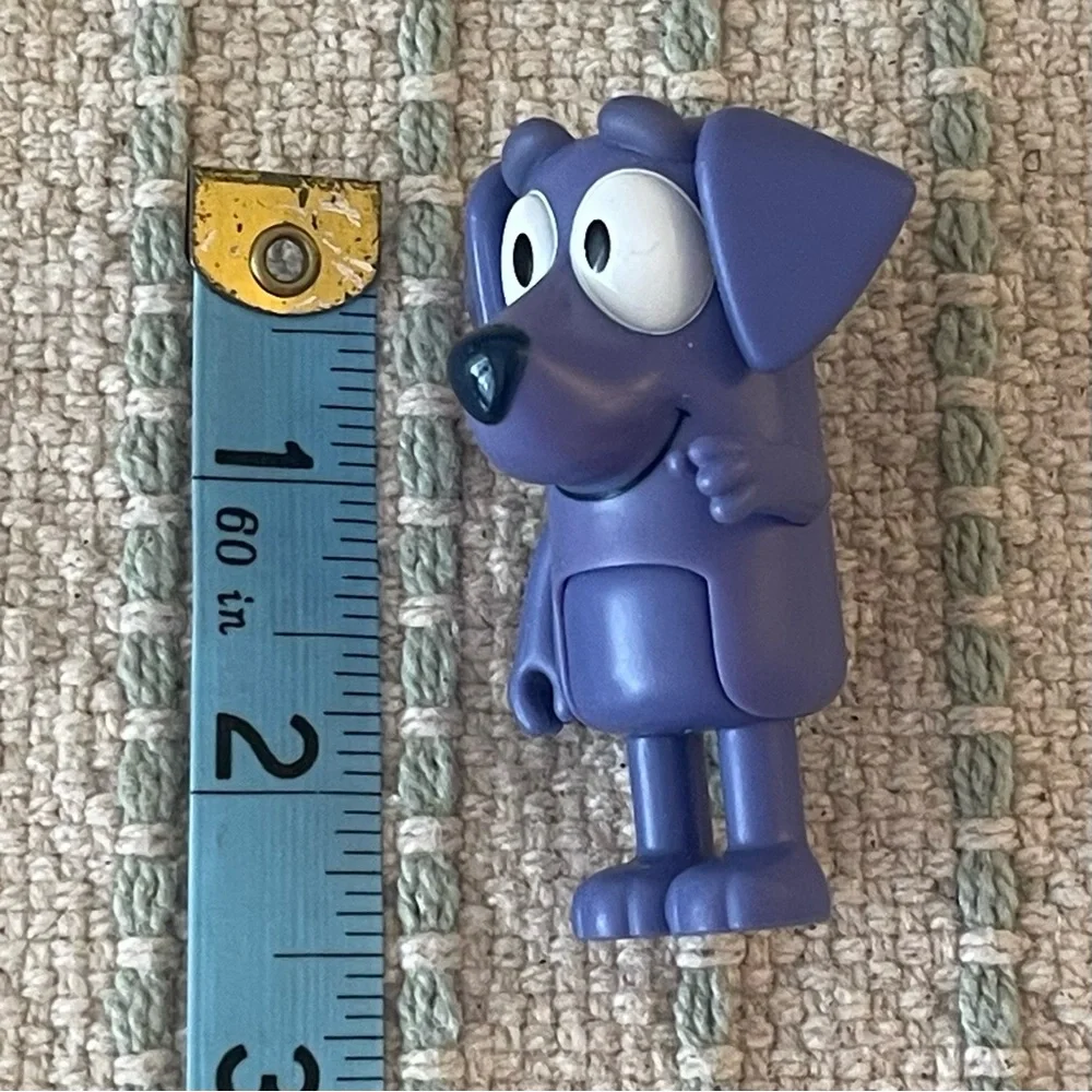 Rare Bluey Jean Luc Character & Friends - French Weimaraner - Labrador Kids Toy